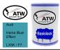 Preview: Audi, Haina Blue Effect, LX5K / F7: 500ml Lackdose, von ATW Autoteile West.